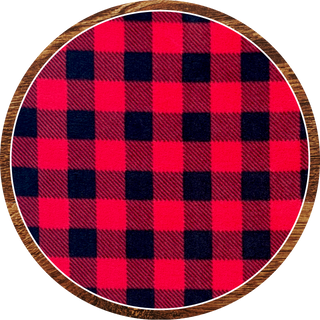 Red and Black Buffalo Print | Twinkle Toes | Palmer, AK