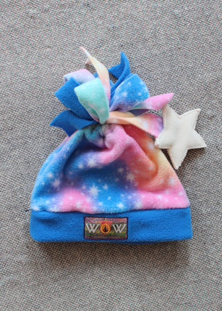 Cotton Candy Ski Dangle Hat