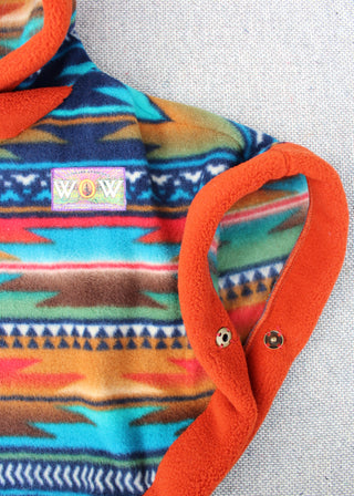 Turquoise Navajo Baby Poncho