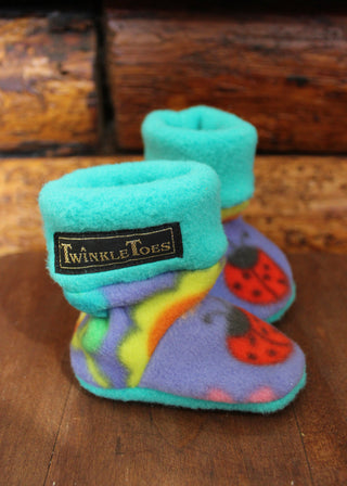 Flower Power Infant/Toddler Slipper Socks