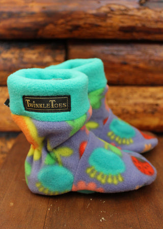 Flower Power Kid's Slipper Socks