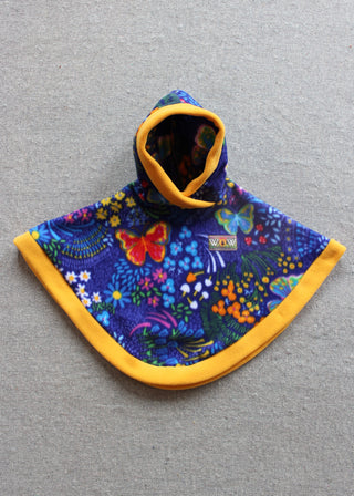 Alaska Floral Baby Poncho