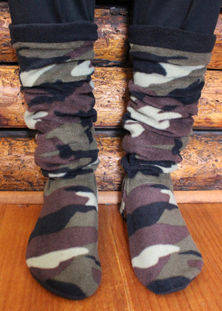 Classic Camo Men's Slipper Socks
