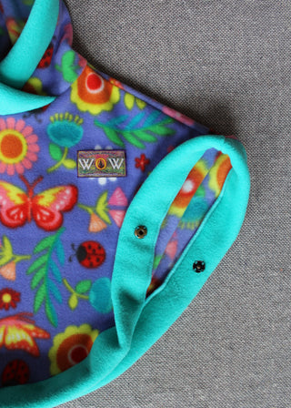 Flower Power Baby Poncho