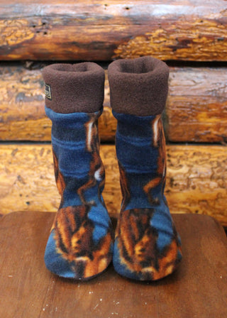 Wild Horses Infant/Toddler Slipper Socks