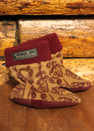 Autumn Acorns Infant/Toddler Slipper Socks