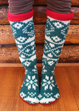 Christmas Sweater Women's Slipper Socks