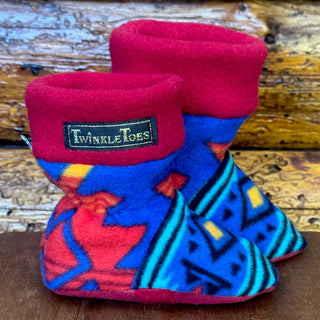Cobalt Sunrise Infant/Toddler Slipper Socks
