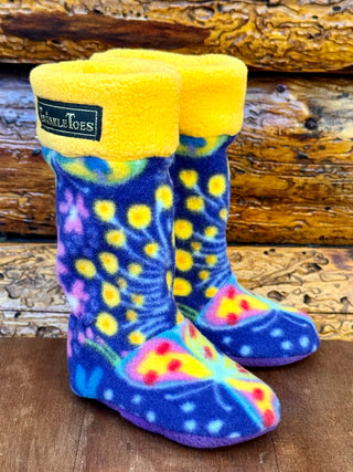 Alaska Floral Infant/Toddler Slipper Socks