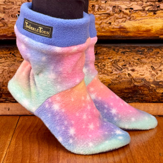 Cotton Candy Sky Kid's Slipper Socks