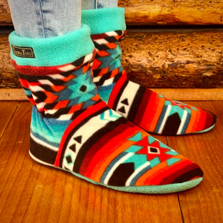 Sunset Men's Slipper Socks