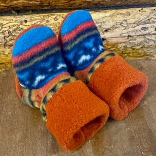 Turquoise Navajo Infant/Toddler Slipper Socks