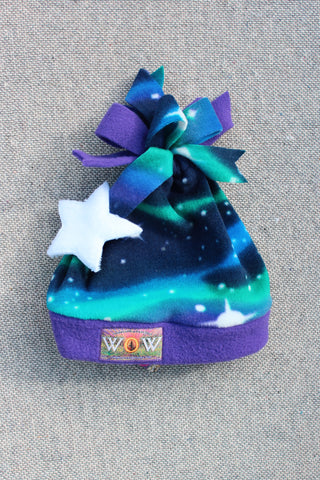 Northern Lights Ski Dangle Hat