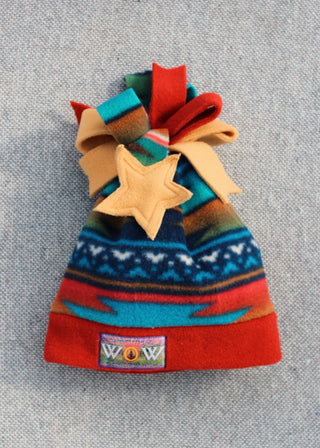 Turquoise Navajo Ski Dangle Hat