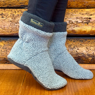 Grey Sherpa Women's Slipper Socks
