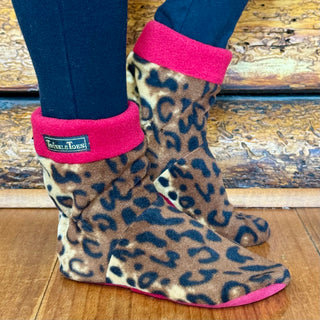 Leopard Women's Slipper Socks