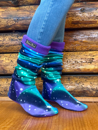 Northern Lights Women's Slipper Socks
