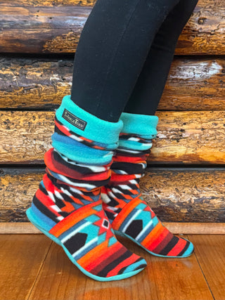 Sunset Women's Slipper Socks